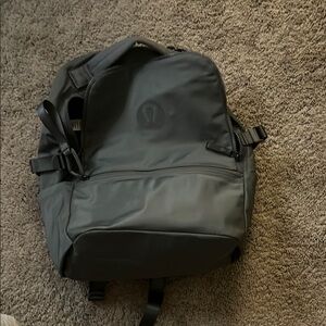 Lululemon Athletica Black Backpack with Adjustable Straps
